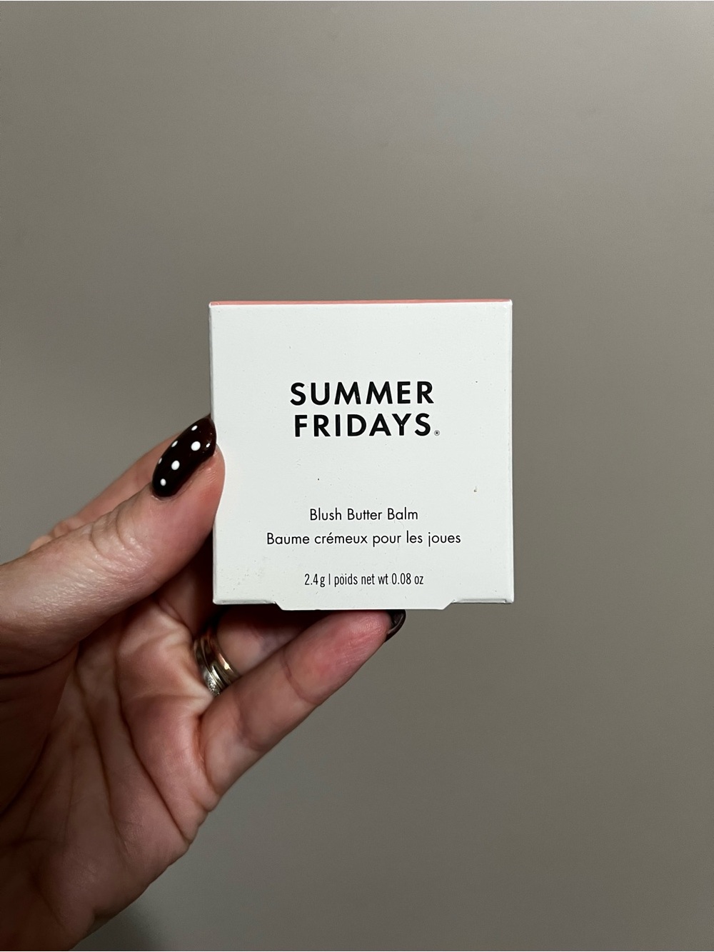 Summer Fridays Blush Butter Balm in Soft Strawberry